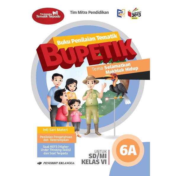 Jual Buku BUPETIK Kelas 6 SD Jilid 6a - 6i Kurikulum K13 | Shopee Indonesia