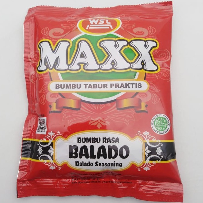 Jual MAX BUMBU TABUR BALADO BKS 100 G | Shopee Indonesia