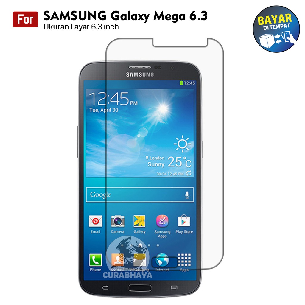 Jual Vn Samsung Galaxy Mega 6.3 4G LTE Duos I9200 I9205 Tempered Glass 9H Screen Protector 0.32m Shopee Indonesia