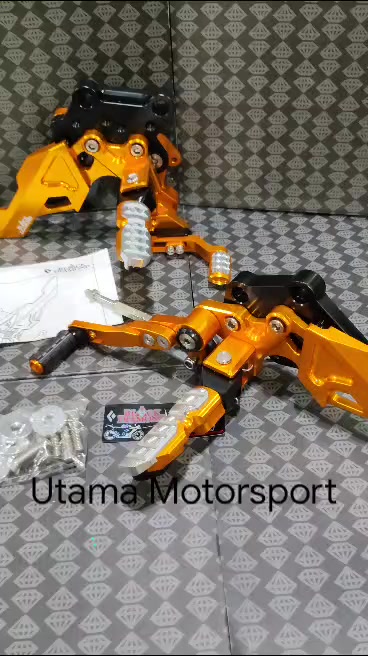 Jual Footstep Underbound Black Diamond Nui Motor Ninja 250 Fi / Ninja ...