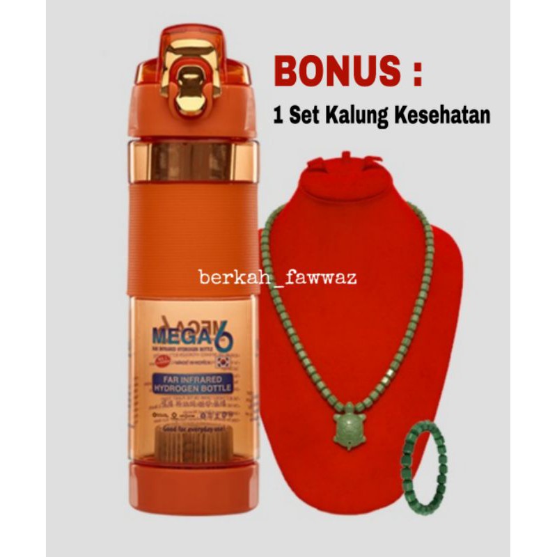 Jual PROMO PAKET TERLENGKAP - BOTOL MEGA 6 FAR INFRARED HYDROGEN WATER ...