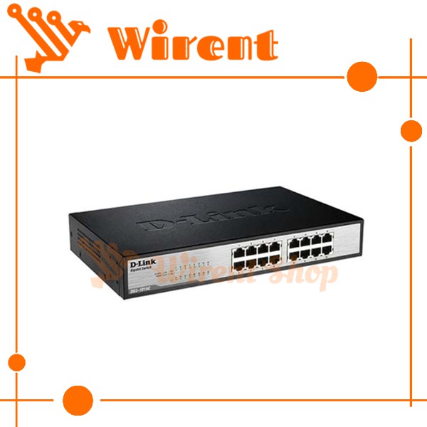 Jual Switch Hub D-Link DES-1016C 16 Port 10/100|DES 1016C Metal Case ...