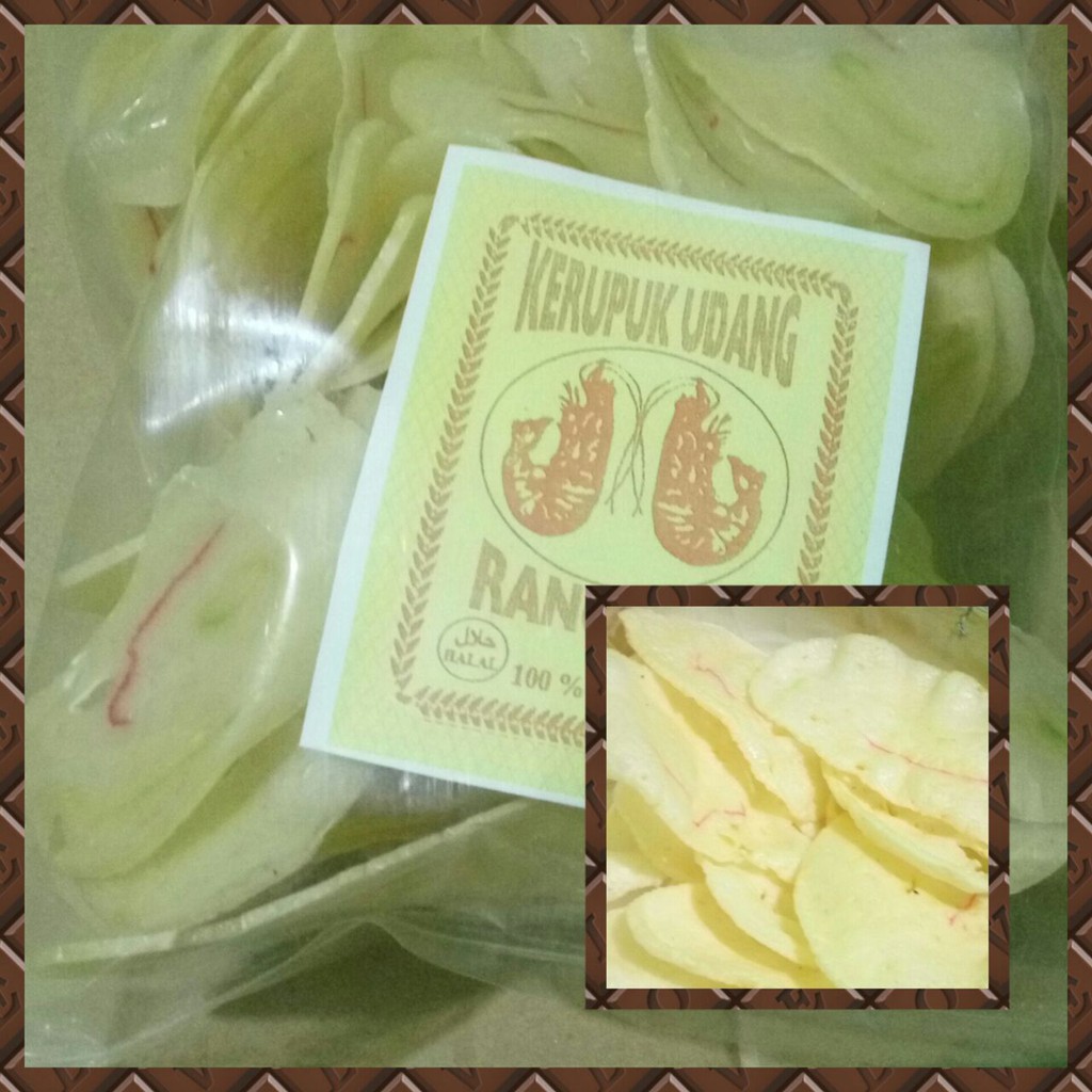 Jual Kerupuk Udang Asli Sei. Rangsang (200gr) | Shopee Indonesia