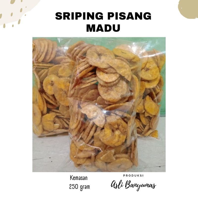 Jual SRIPING PISANG MADU | KHAS BANYUMAS | HARGA TERJANGKAU | FREE GIFT ...