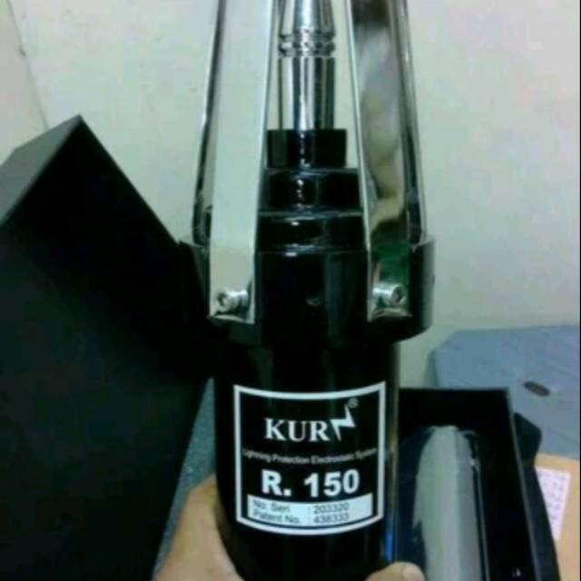 Jual penangkal petir kurn 150 kurn150 radius 150 splitzen kemasan tas ...