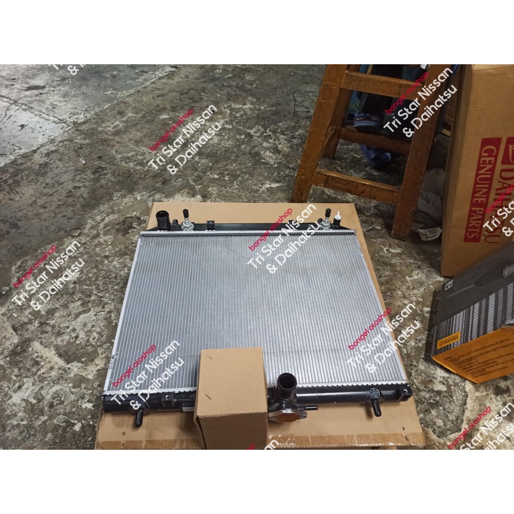 Jual radiator luxio terios rush ORIGINAL BARU automatic matic 16400 ...
