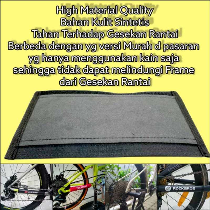 Jual AKSESORIS SEPEDA PELINDUNG FRAME RANTAI SEPEDA LIPAT SELI MTB ...