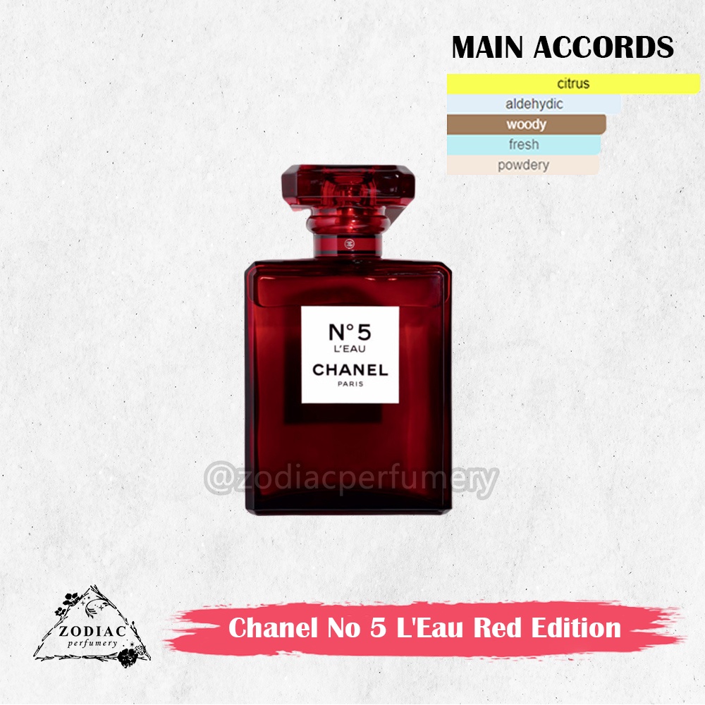 Jual Chanel No.5 L'eau Red Edition EDP 100ml [100% Original