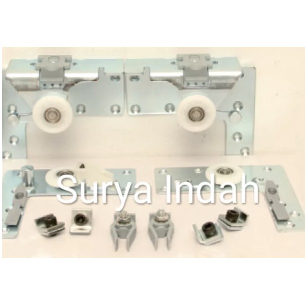 Jual Rel Sliding H-tech Roda Sliding Gantung 2 Pintu ( 2 METER ...