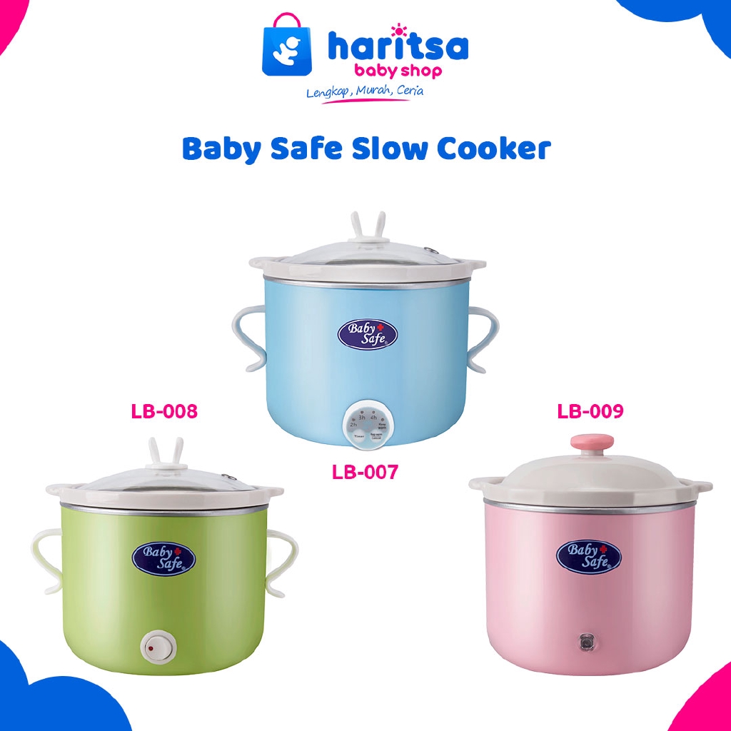 Jual Baby Safe Slow Cooker / Alat Memasak Mpasi LB007 / LB008 / LB009 Shopee Indonesia