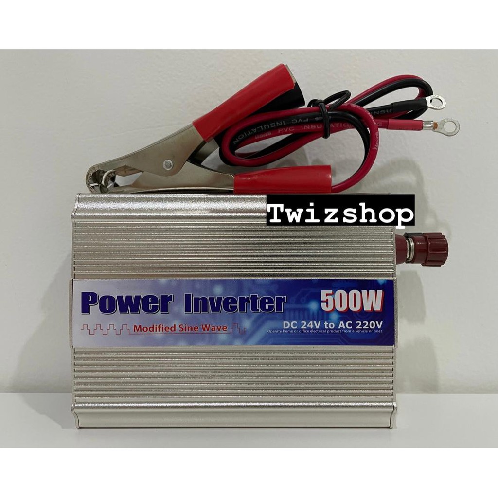 Jual Power Inverter 500 Watt 24 Volt / Inverter 500 W DC 24V to AC 220V