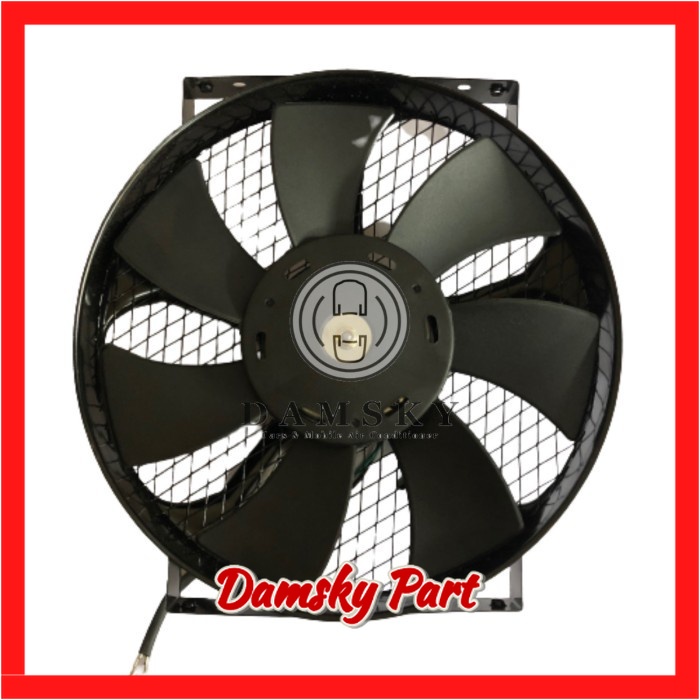 Jual Extra Fan Tiup Besi Universal Kipas Eksta AC Mobil 10” 12v ACM ...