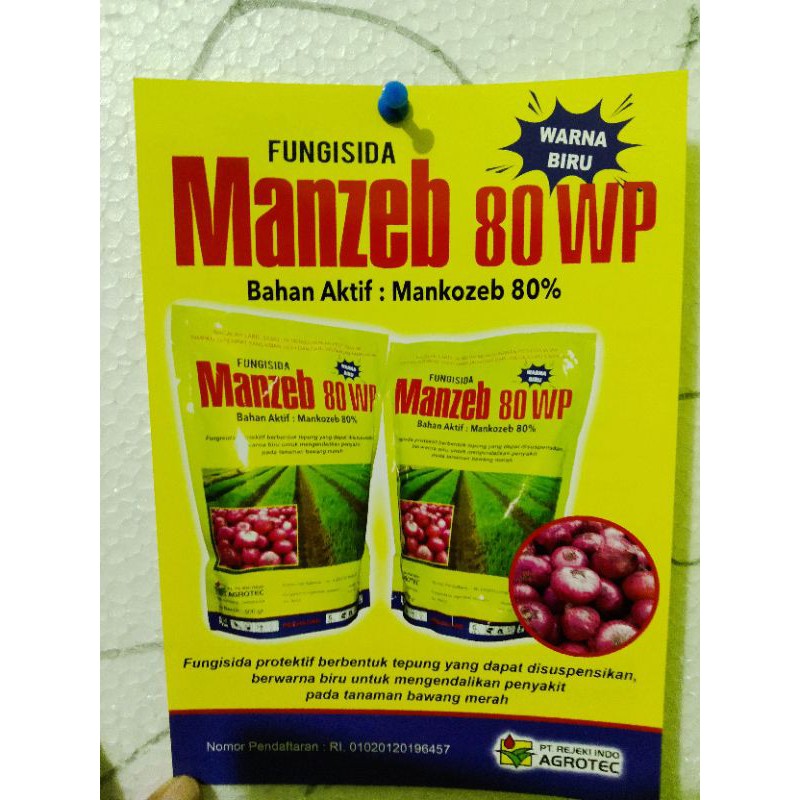 Jual fungisida MANZEB 80 WP 800Grm mankozeb 80% | Shopee Indonesia