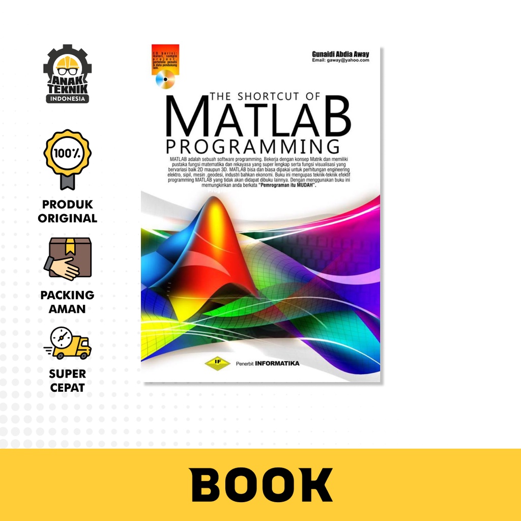 Jual BUKU THE SHORTCUT OF MATLAB PROGRAMMING ( Edisi Revisi ) | Shopee ...