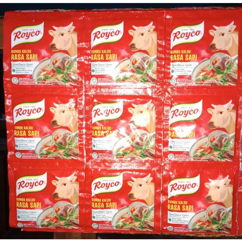 Jual Royco Rasa Sapi Renceng isi 12 Sachet | Shopee Indonesia