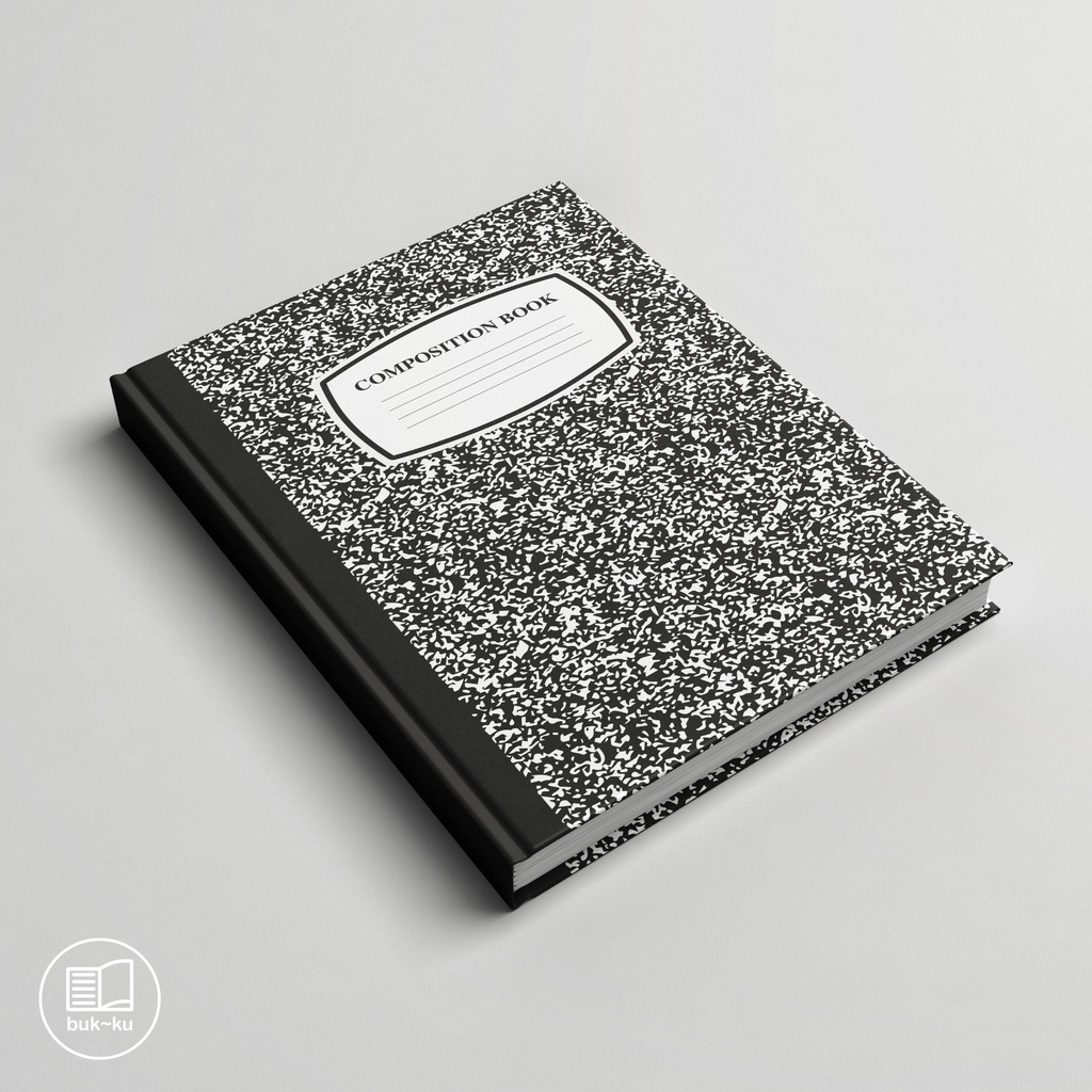 Jual Notebook custom Composition Book catatan buku composition book ...