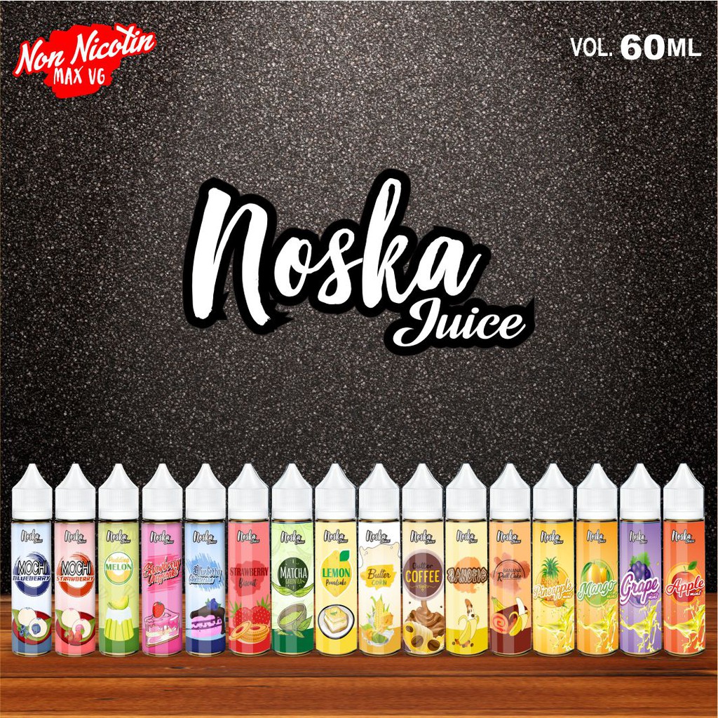 Jual Liquid Murah Noska Juice 0mg 16 Varian Rasa Shopee Indonesia