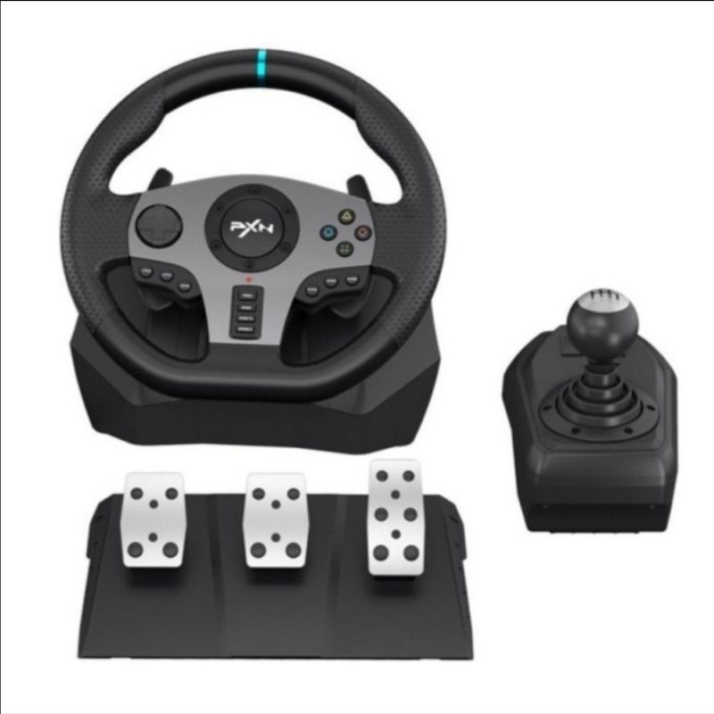 Jual PXN V9 Steering Wheel with H Pattern Shifter Alternatif G29 Setir