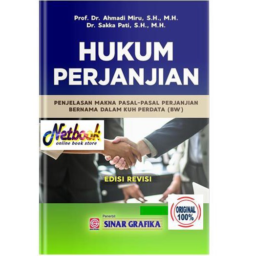 Jual HUKUM PERJANJIAN - PENJELASAN MAKNA PASAL-PASAL PERJANJIAN BERNAMA ...