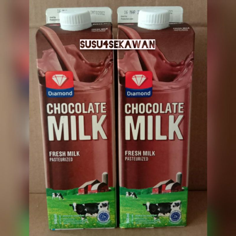 Jual Freshmilk Diamond Coklat - 946ml - 1 Pcs | Shopee Indonesia