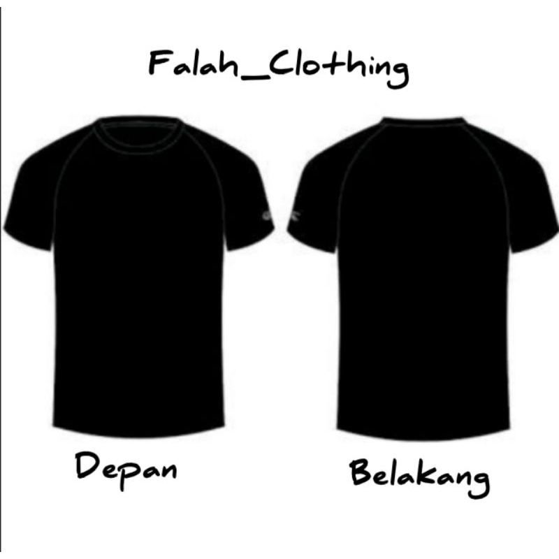 Jual KAOS POLOS / KAOS POLOS HITAM PENDEK CWOK / CEWEK . | Shopee Indonesia