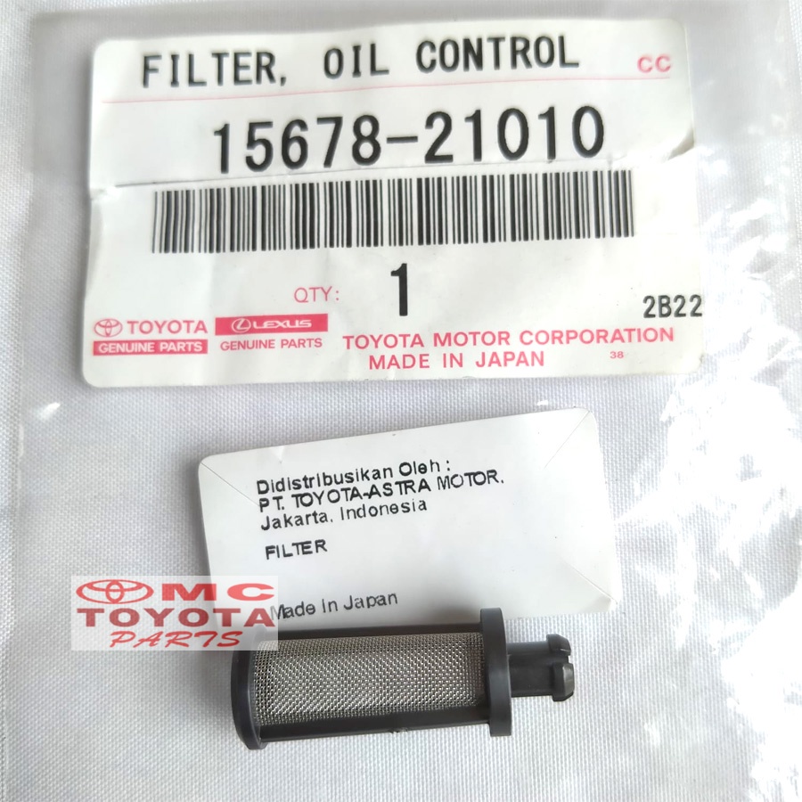 Jual Filter Oil Control valve Avanza Altis Yaris Rush Fortuner Hilux ...