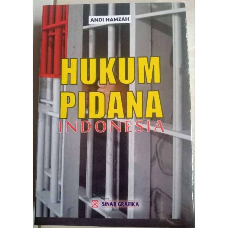 Jual Buku HUKUM PIDANA INDONESIA ORIGINAL | Shopee Indonesia