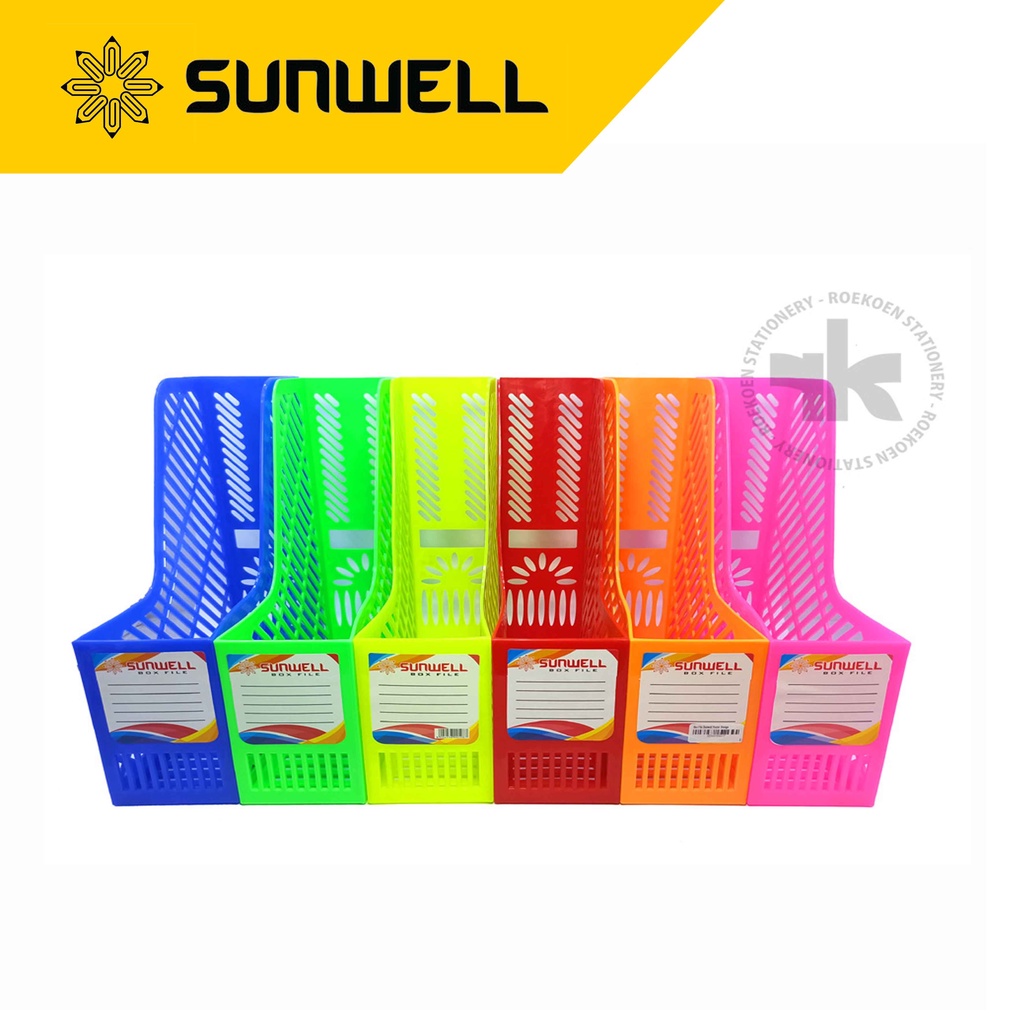 Jual Sunwell Box File Plastik Fluorescent | Shopee Indonesia