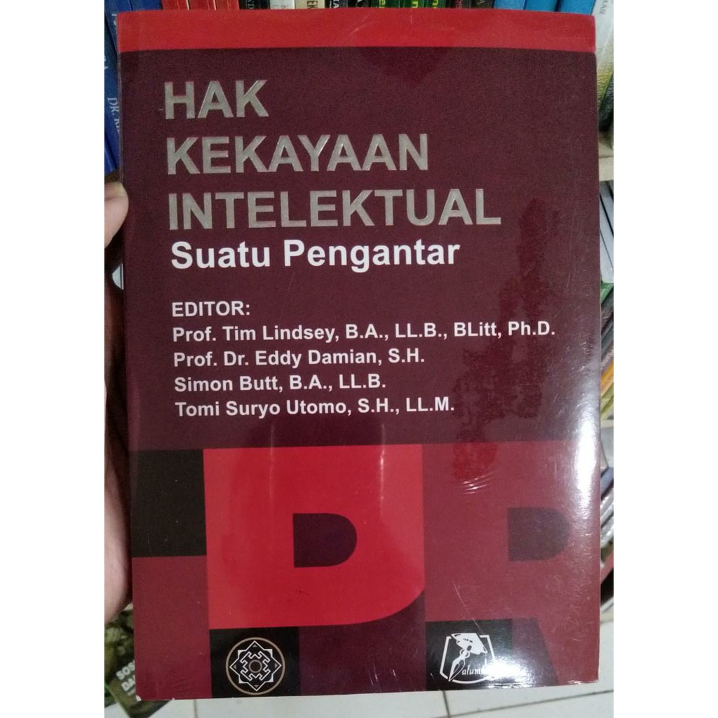 Jual BUKU ORIGINAL HAK KEKAYAAN INTELEKTUAL SUATU PENGANTAR - TIM ...