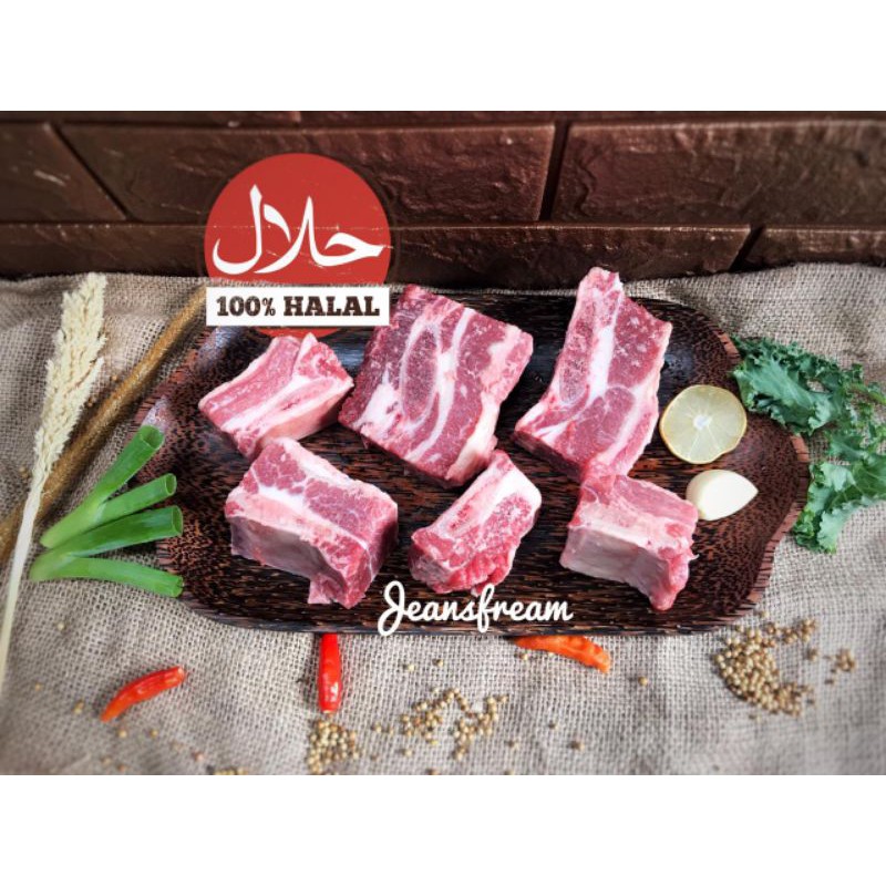 Jual Tulang Iga Sapi Super Tulang Iga Premium Daging Tebal Kg Halal Shopee Indonesia