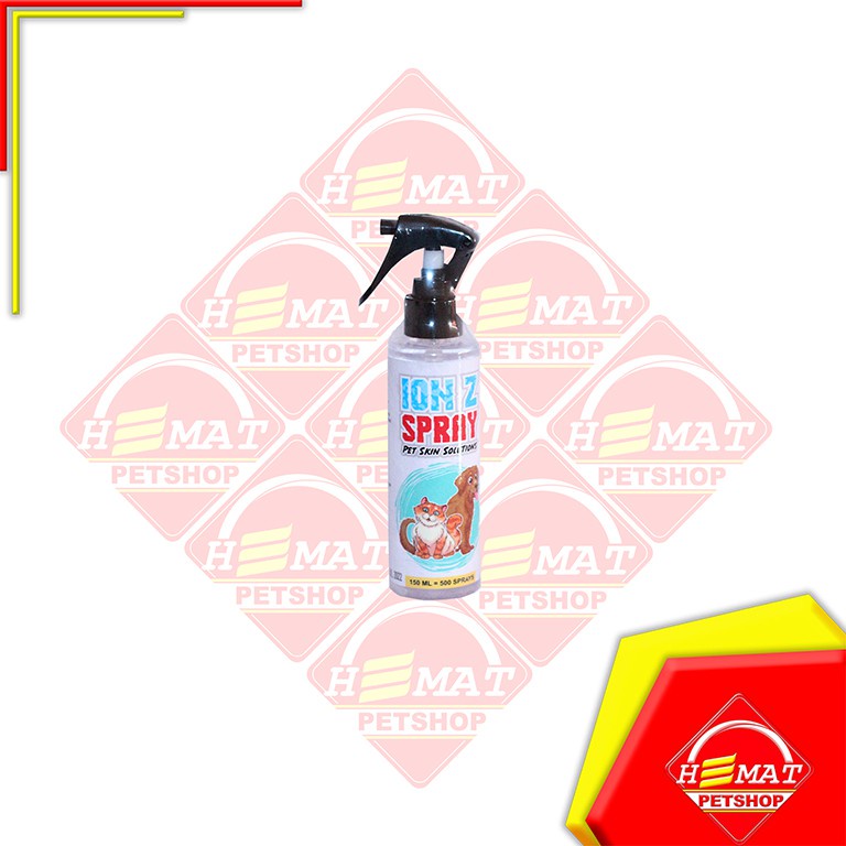 Jual Pembasmi Jamur Scabies Virus Bakteri Hewan Ion Z Spray 150 Ml ...