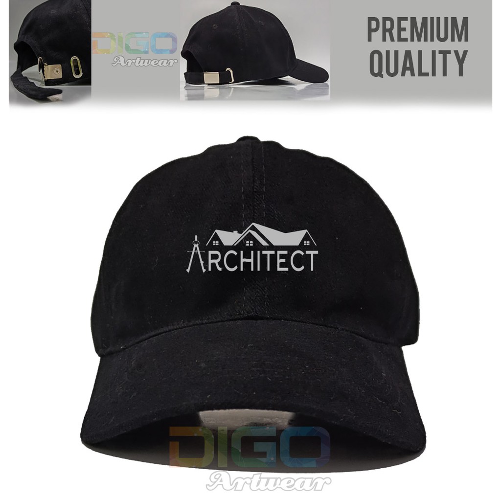 Jual Premium Topi Arsitek Baseball Caps Raffel Cakop Besi Hat Architect ...
