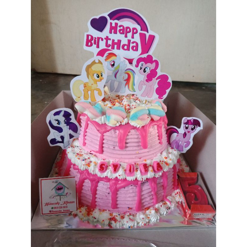 Jual Kue Ulang Tahun Kuda Poni Pink | Shopee Indonesia