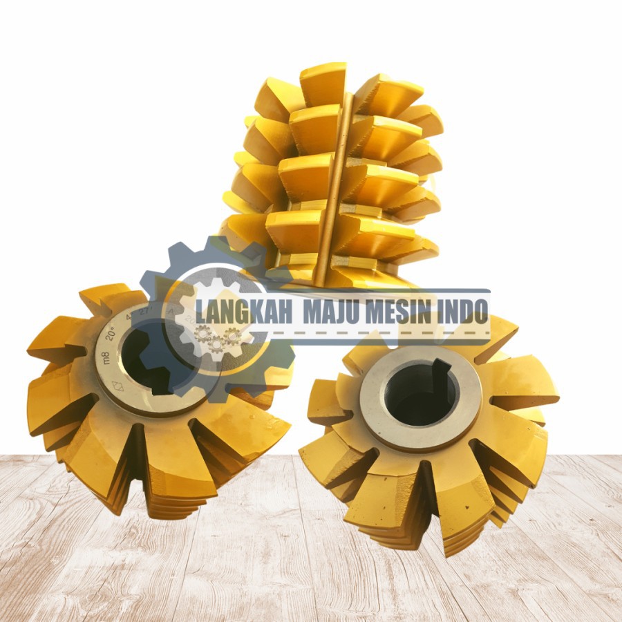 Jual Gear Hobbing Modul 8 / Gear Hobbing M8 / Hobb Cutter / Pisau