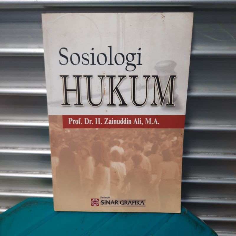 Jual Sosiologi Hukum Oleh Prof Dr H Zainuddin Ali M A Shopee Indonesia