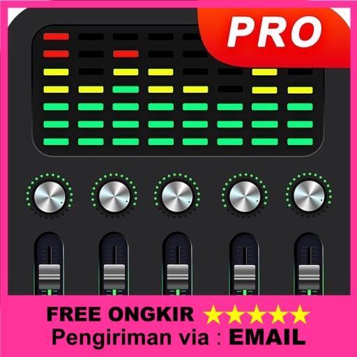 Jual Equalizer FX Pro Aplikasi Equalizer dan Bass Booster Audio Editor For Android Full