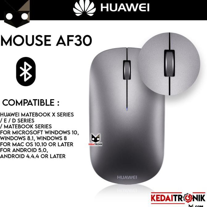 Jual Mouse Af30 Bluetooth Mouse (Grey) For Huawei Wireless Original ...