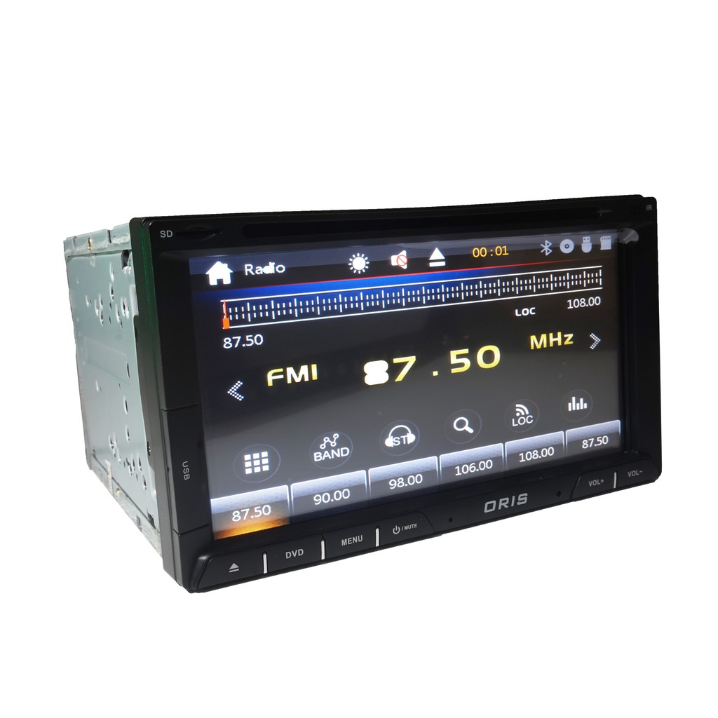 Head Unit Double Din Tape Mobil Merk ORIS Mirrorlink