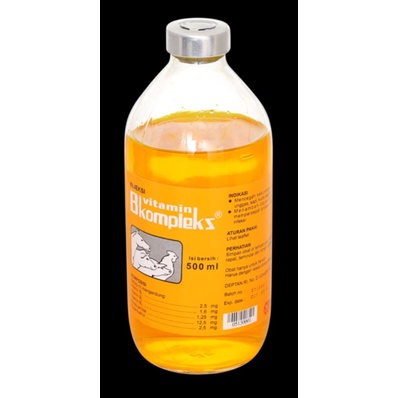 Jual INJEKSI VITAMIN B KOMPLEKS 500ml | Shopee Indonesia