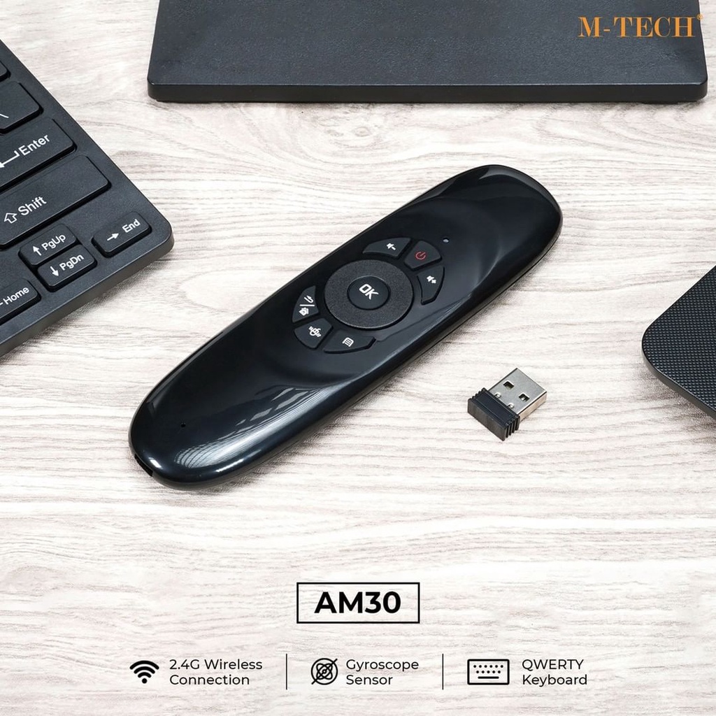 Jual Air Mouse Keyboard Remote Control Wireless For Android TV ...
