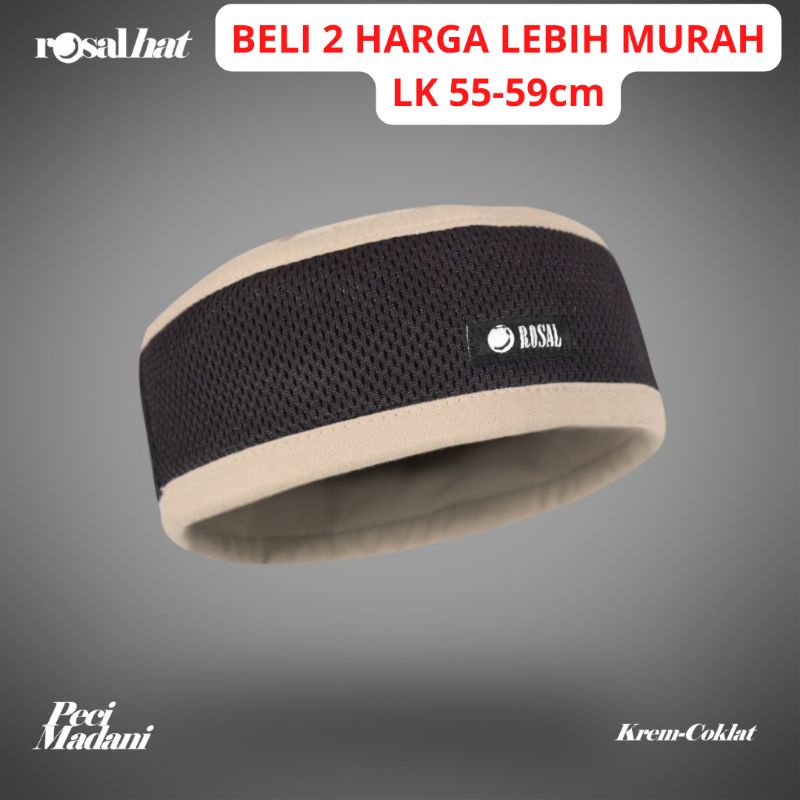 ROSAL PECI TALIBAN  PECI MADANI KOPIAH MADUN UKURAN 6 - 9
