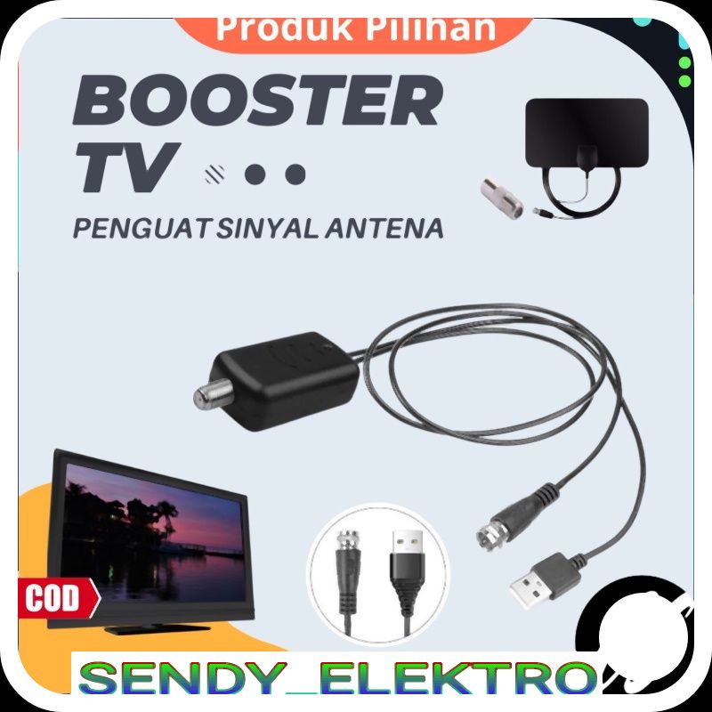 Jual Penguat Sinyal Tv Digital Taffware Tfl D Tfl D Booster Boster Amplifier Suport Bost