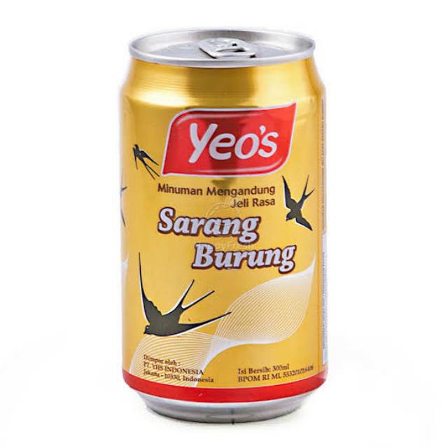 Jual Yeos Bird Nest Minuman Sarang Burung 300ml Shopee Indonesia 4762