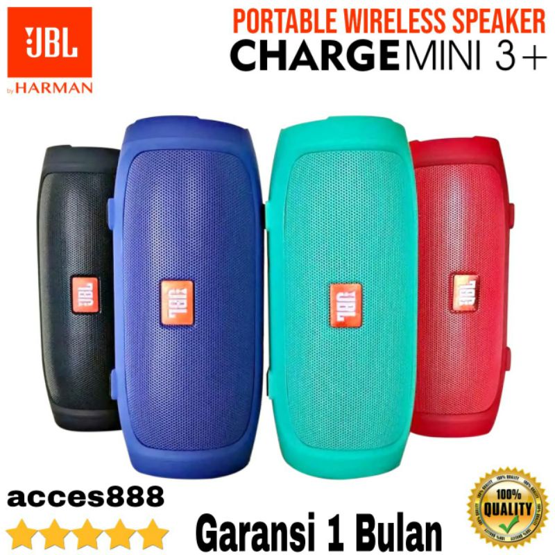 Jual Speaker Bluetooth Charge Mini 3+ Speaker Mini 3+ Speaker Aktif