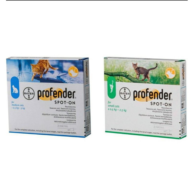 Jual profender elanco cat dewormer obat cacing tetes tengkuk Shopee