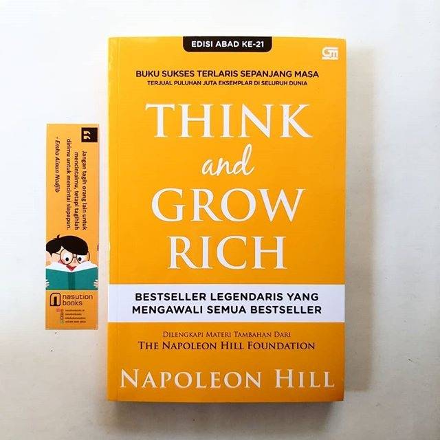 Jual Buku Think And Grow Rich Napoleon Hill Gramedia Shopee Indonesia