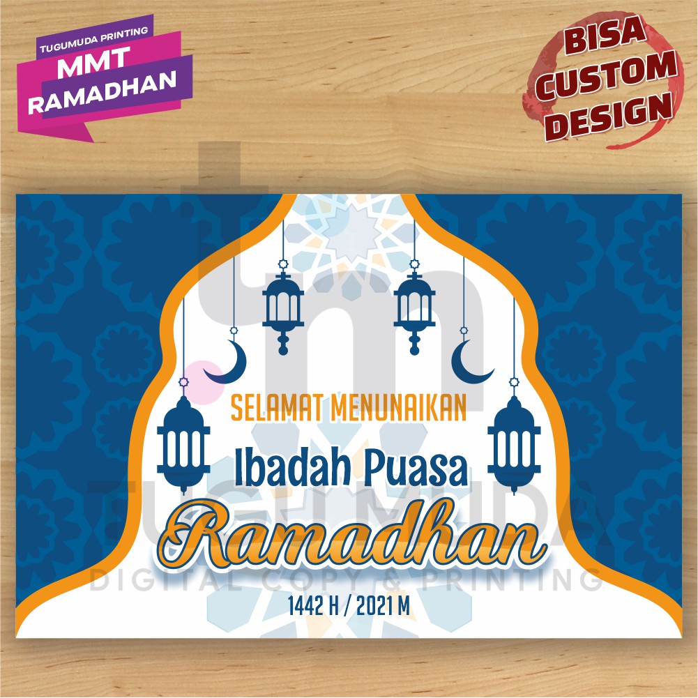 Jual Cetak Spanduk|Banner|MMT - SELAMAT MENUNAIKAN IBADAH PUASA