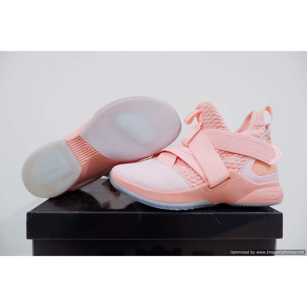 Nike lebron soldier 12 soft pink online