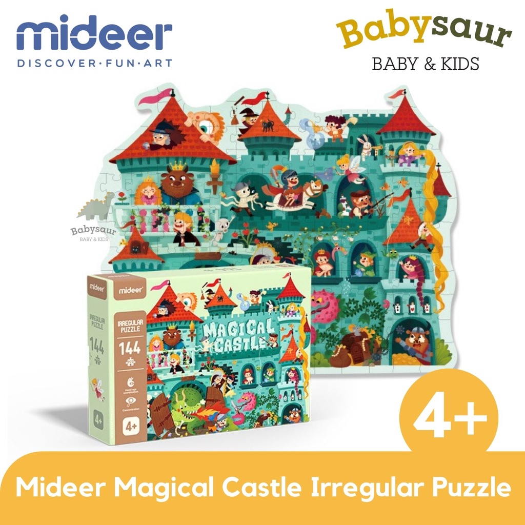 Jual Mideer Irregular Puzzle Magical Castle (144 Pcs) Puzzle