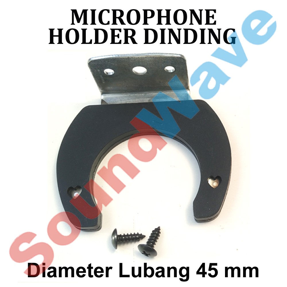 Jual PREMIUM HOLDER MIC TEMBOK GANTUNGAN MIK DINDING PEGANGAN MIKROFON MICROPHONE BRACKET